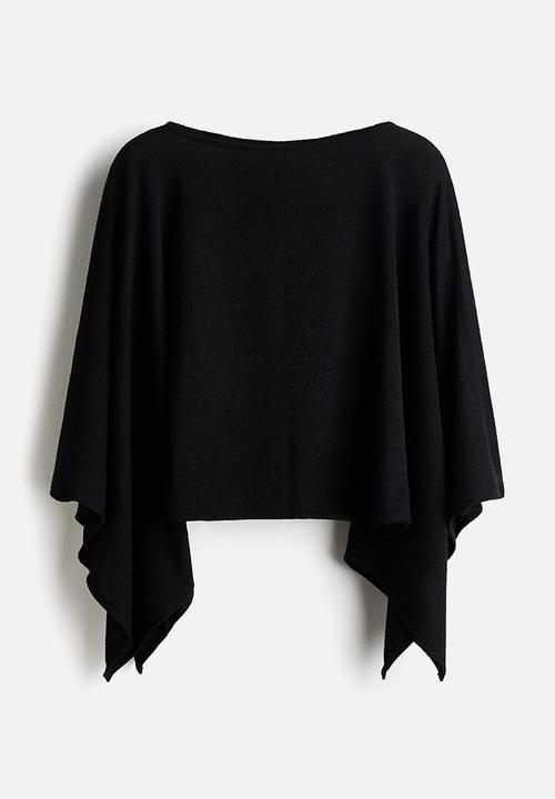 H&M - Cape top - black