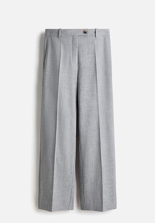 H&M - Tailored trousers - grey marl
