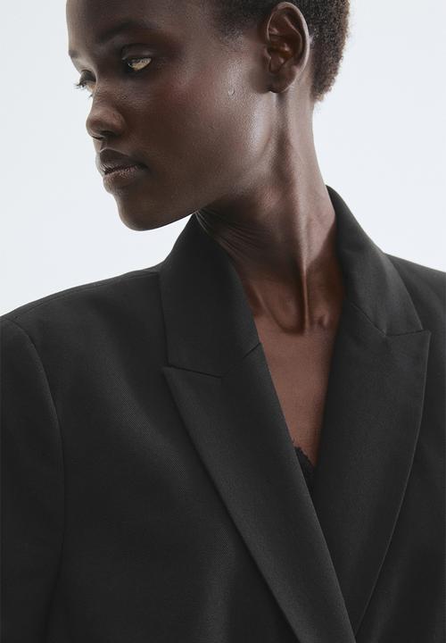 H&M - Single-breasted blazer - black