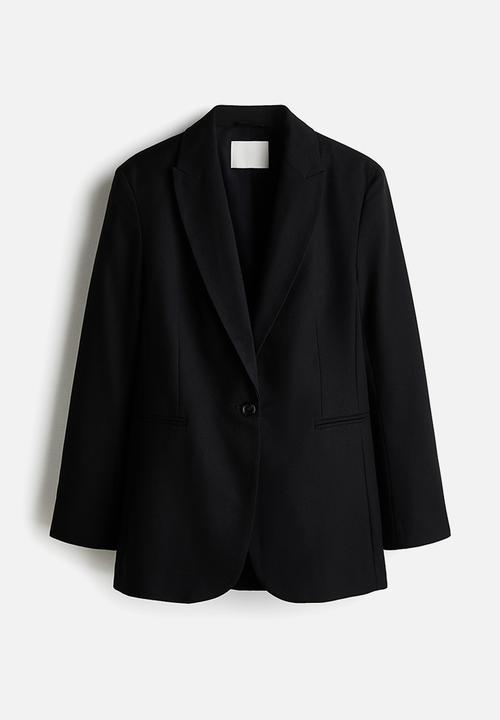 H&M - Single-breasted blazer - black