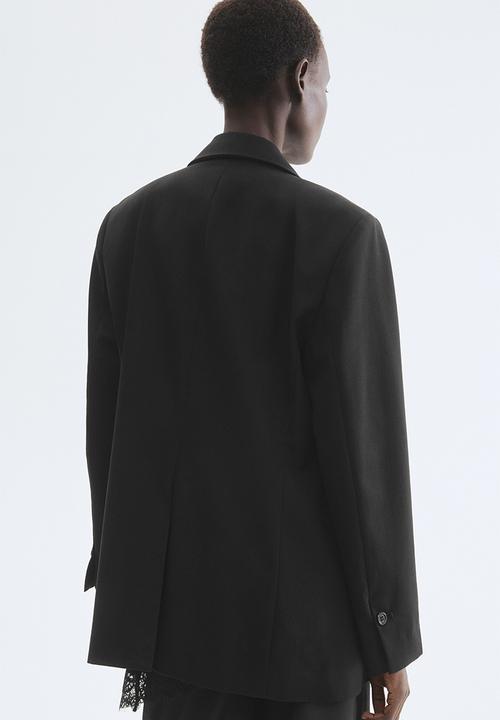 H&M - Single-breasted blazer - black