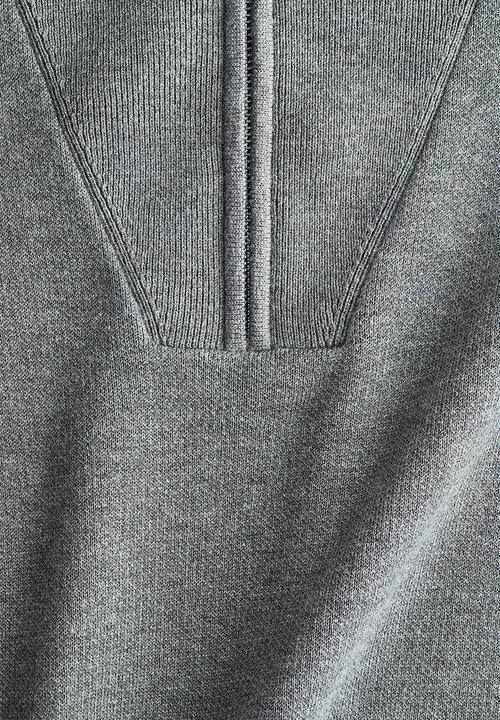 H&M - Zip-top jumper - grey marl