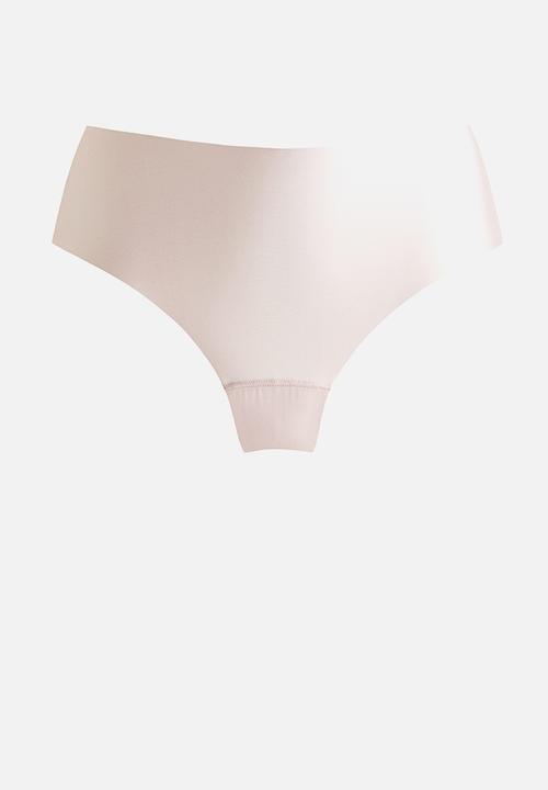 H&M - 3 Pack invisible hipster briefs - light pink/light beige/black