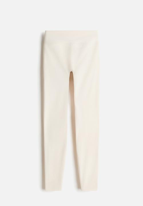 H&M - Sculptmove™ leggings - ivory