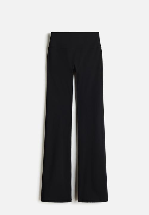 H&M - Sculptmove™ flared sports leggings - black