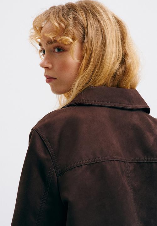 H&M - Short jacket - dark brown
