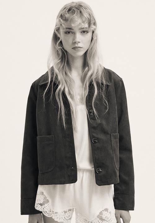 H&M - Short jacket - dark brown