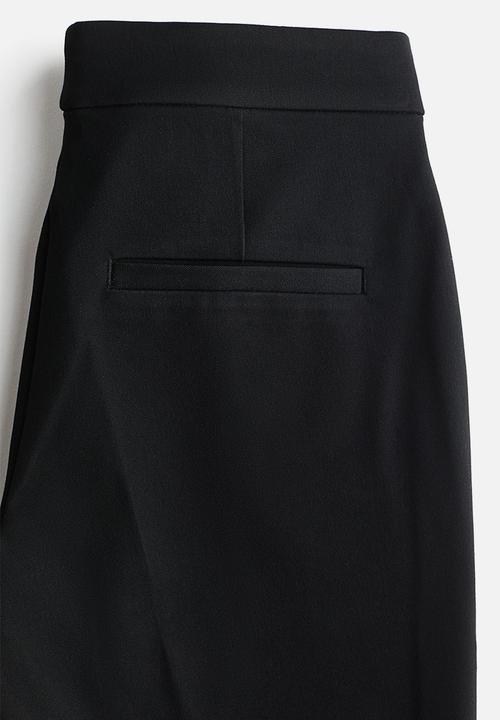 H&M - Flared trousers - black
