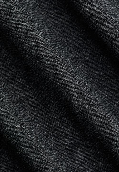 H&M - Fine-knit polo dress - dark grey marl