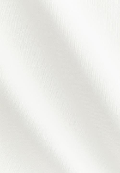 H&M - Short interlock top - white