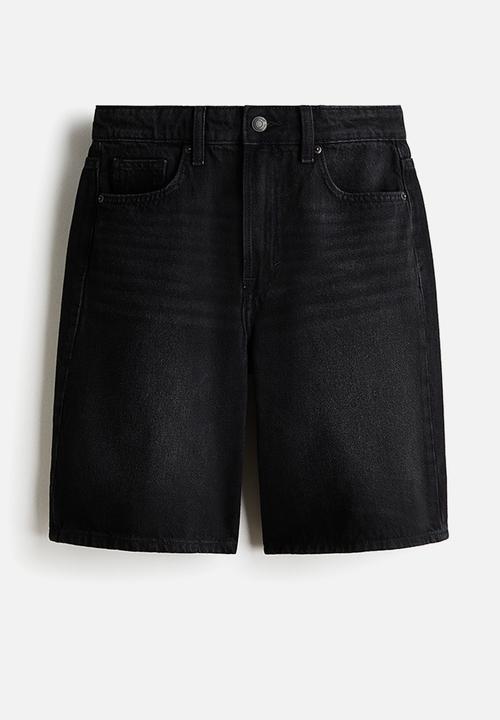 H&M - Denim bermuda shorts - dark grey