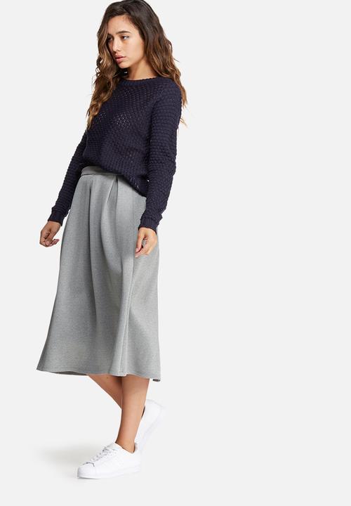 dailyfriday - Full pleated midi skirt