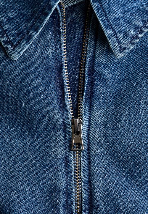 H&M - Oversized denim jacket - denim blue