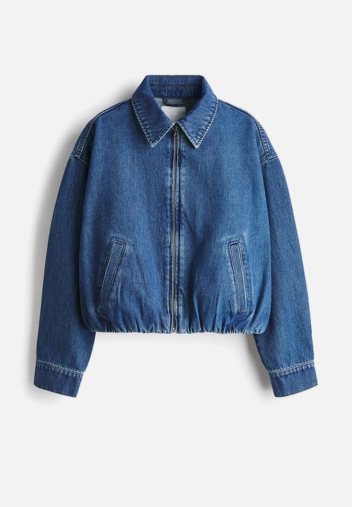 H&M - Oversized denim jacket - denim blue