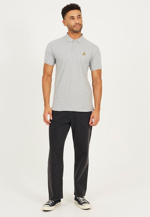 Brave Soul - Imai Polo - Light Grey Marl