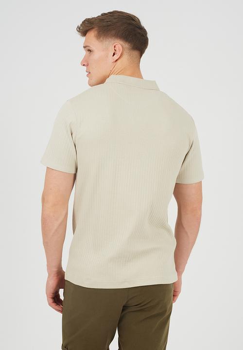 Brave Soul - Mercia T-shirt - Light Stone