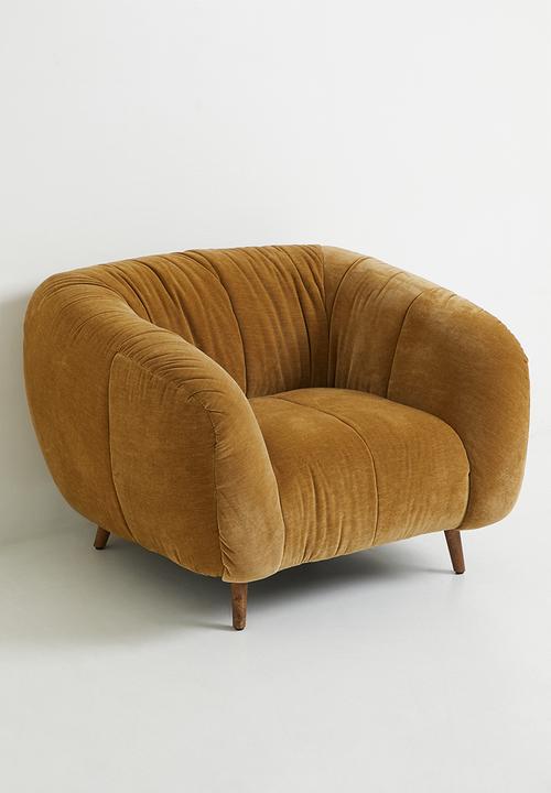 Sixth Floor - Kai Occasional Chair - Ochre