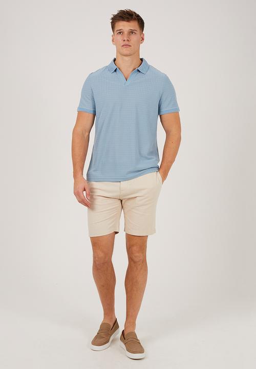 Brave Soul - Kewley T-shirt - Powder Blue