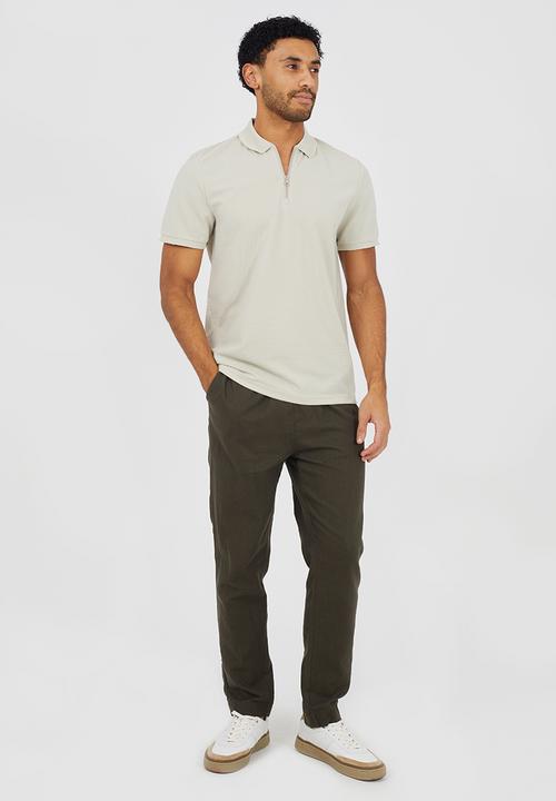 Brave Soul - Lyndhursb Shirt - Light Stone