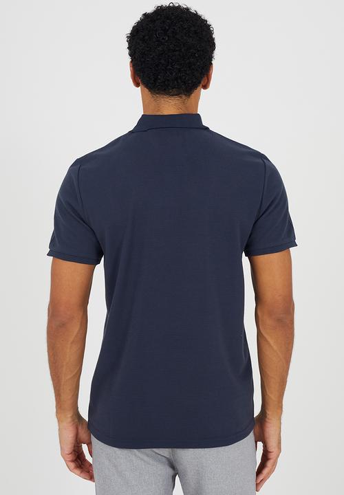 Brave Soul - MENS REGULAR FIT, SHORT SLEEVE POLO LYNDHURSC - NAVY