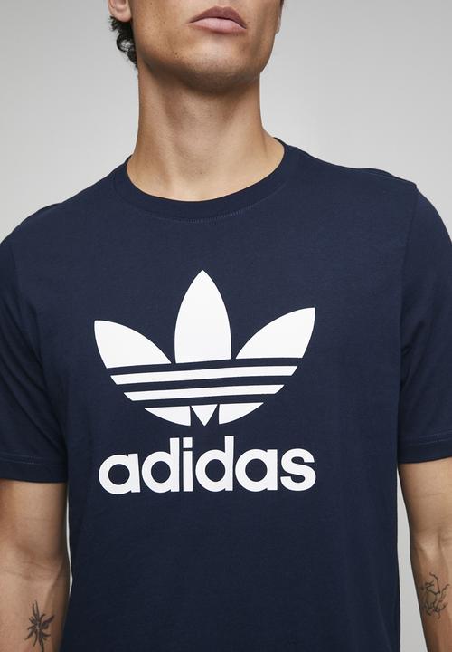 adidas Originals - Trefoil Tee  -  Nigh Indigo