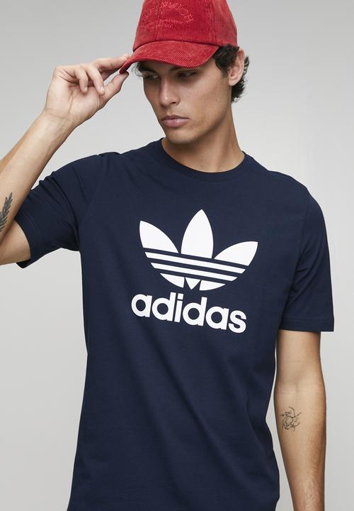 adidas Originals - Trefoil Tee  -  Nigh Indigo