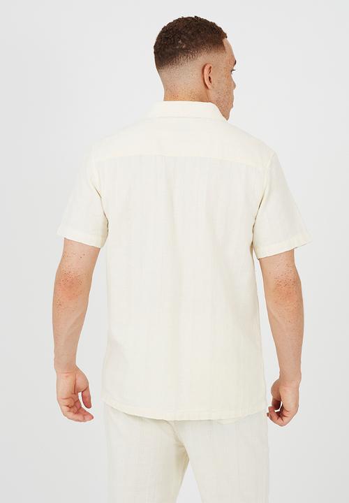 Brave Soul - Boswell Shirt - Cream