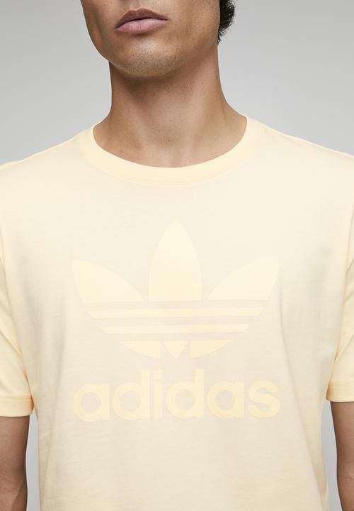 adidas Originals - Trefoil Tee  - Cream Warm vanilla