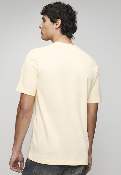 adidas Originals - Trefoil Tee  - Cream Warm vanilla