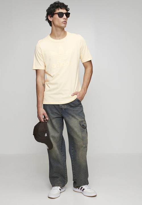 adidas Originals - Trefoil Tee  - Cream Warm vanilla