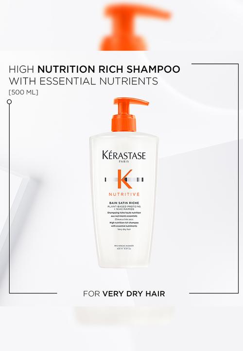 Kerastase  - Kerastase Nutritive Bain Satin Riche Shampoo - 500ml
