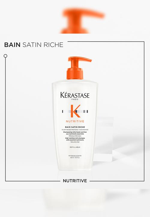 Kerastase  - Kerastase Nutritive Bain Satin Riche Shampoo - 500ml