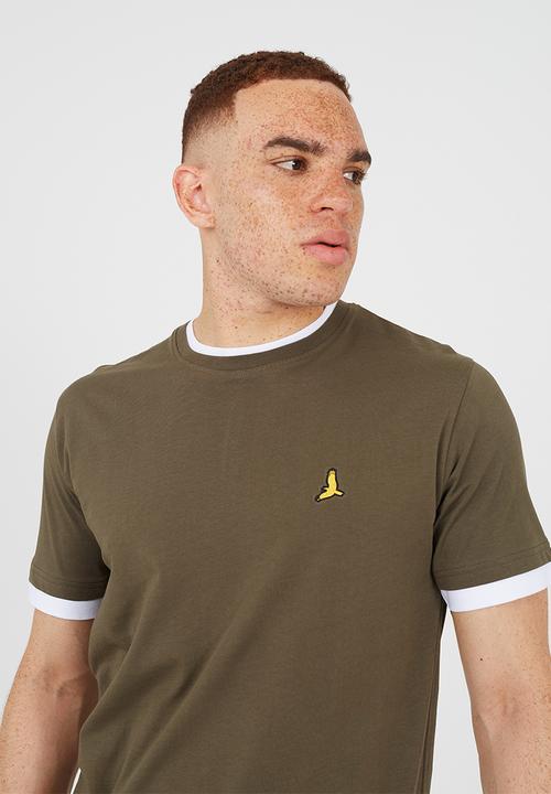 Brave Soul - 3Pk Kobeb T-shirts - Navy / Stone / Khaki