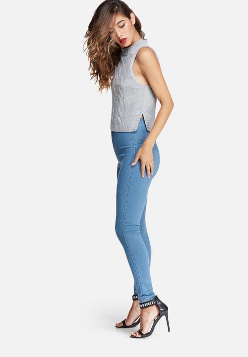 Missguided - Vice highwaisted skinny jeans