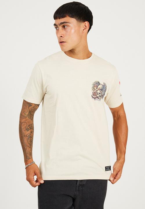 Brave Soul - Kruger T-shirt - Plaster