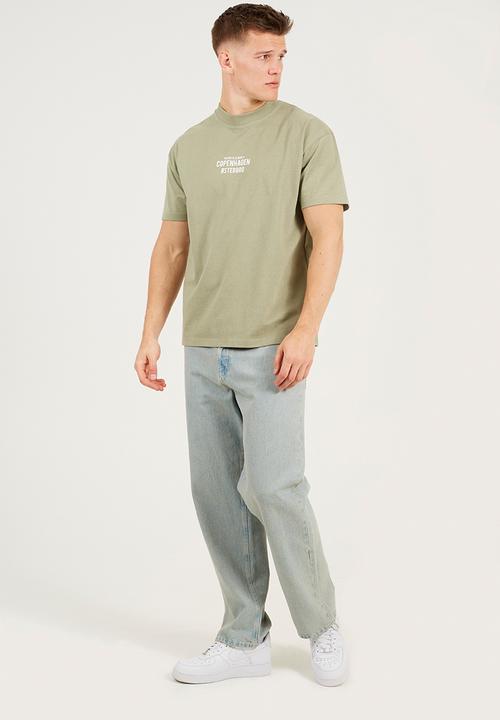 Brave Soul - Macsen T-shirt - Washed Sage
