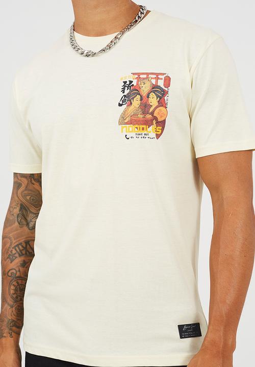 Brave Soul - Mineko T-shirt - Off White 