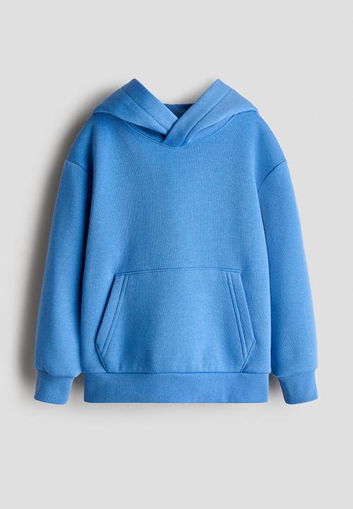 H&M - Brushed-inside hoodie - blue