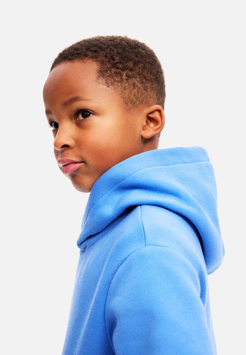 H&M - Brushed-inside hoodie - blue