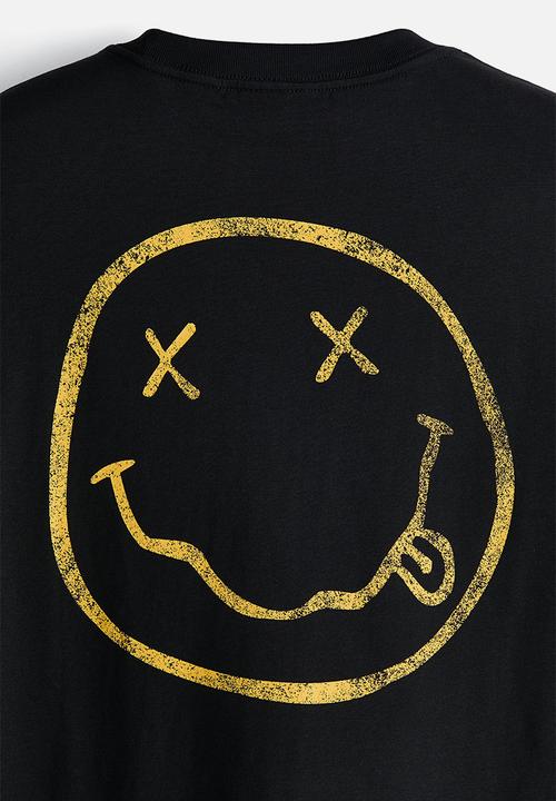 H&M - Loose fit t-shirt - black/nirvana
