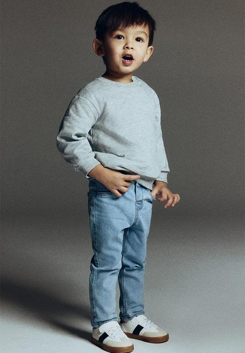 H&M - Slim fit jeans - light denim blue