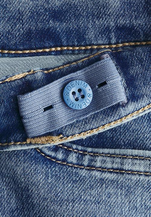 H&M - Super soft slim fit jeans - denim blue