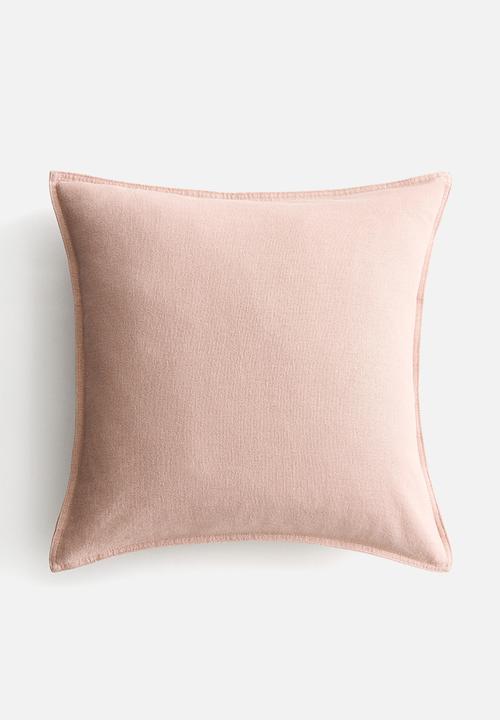 H&M - Linen-blend cushion cover - light dusty pink