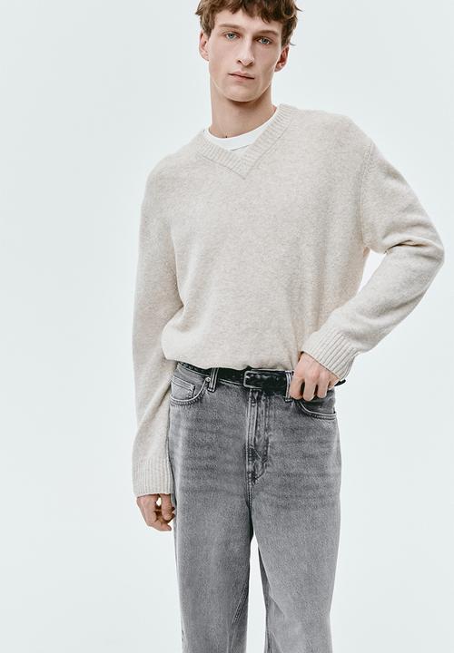 H&M - Baggy jeans - medium denim grey