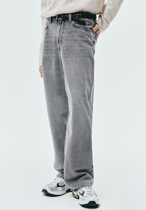 H&M - Baggy jeans - medium denim grey
