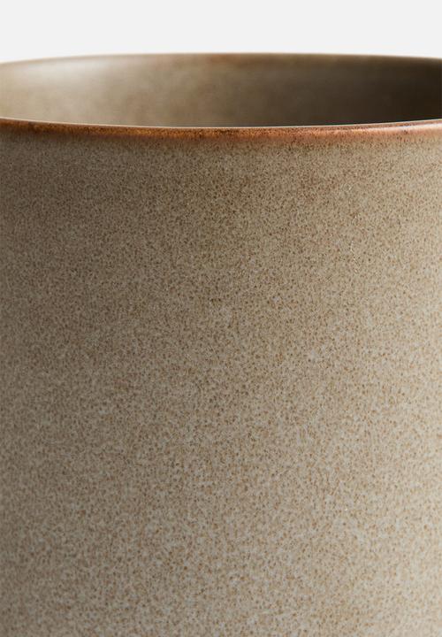H&M - Reactive-glaze stoneware mug - beige