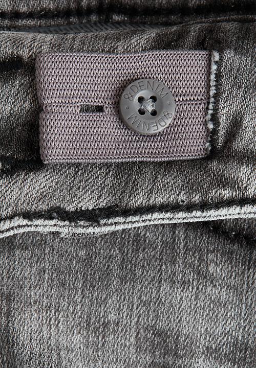 H&M - Bootcut leg low jeans - washed denim grey