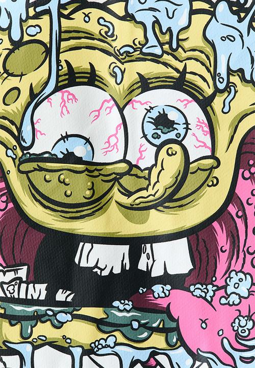 H&M - Print-motif T-shirt - cream/spongebob