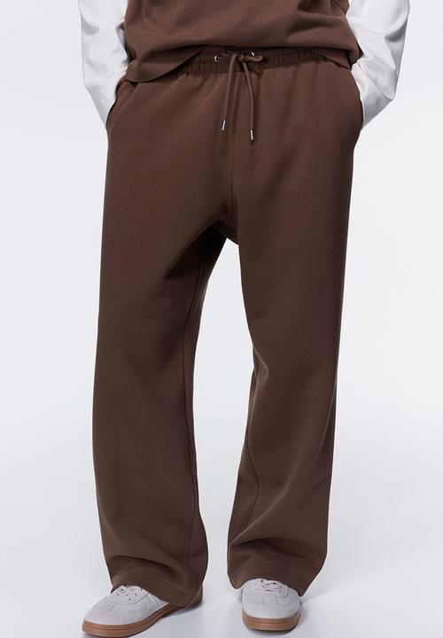 H&M - Loose fit sweatpants - brown