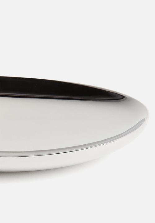 H&M - Stainless steel trinket dish - silver-coloured